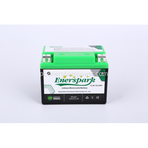 bateria de lítio para motocicleta de 12,8 V 1600mAh de partida para motocicleta